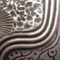 #1 Pewter Matte: Very popular pewter finish with black hand rubbed into recesses.